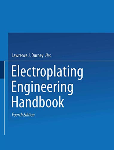 9780442220020: Graham's Electroplating Engineering Handbook, 4th Edition