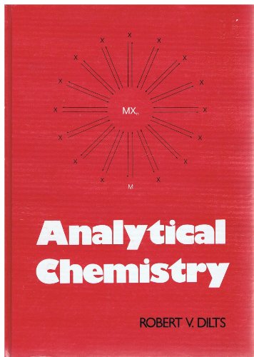 Stock image for Analytical Chemistry for sale by Better World Books