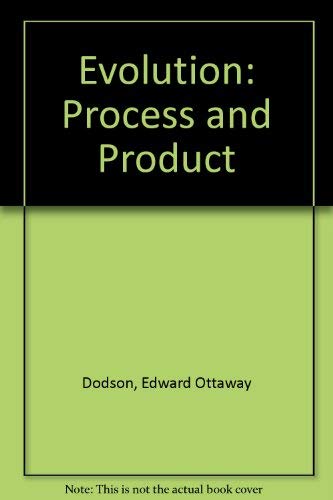 Imagen de archivo de Evolution: Process and Product, 2nd edition a la venta por BookDepart