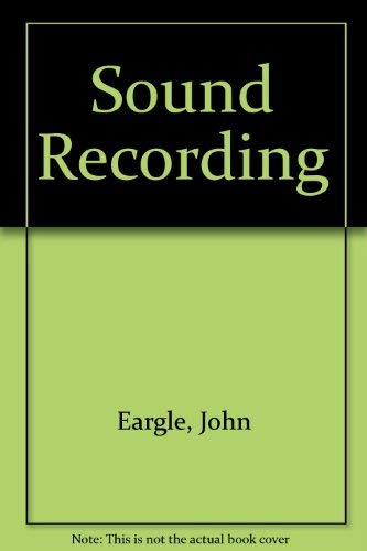 9780442222215: Sound Recording
