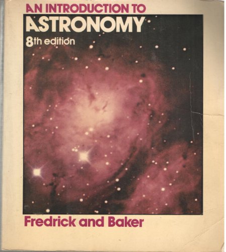 Stock image for Introduction to Astronomy for sale by Better World Books