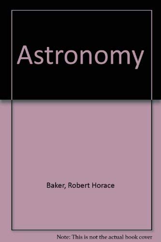 Stock image for Astronomy for sale by Better World Books