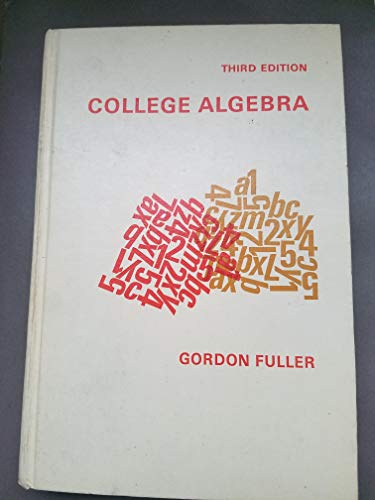 Stock image for College algebra for sale by Hawking Books