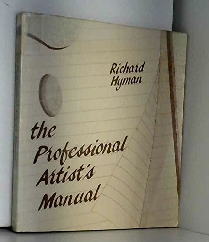 Beispielbild fr The Professional Artist's Manual zum Verkauf von Better World Books: West