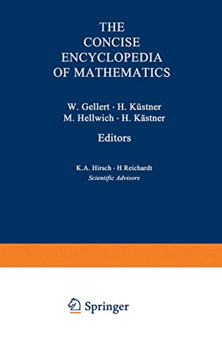 Beispielbild fr VNR Concise Encyclopedia of Mathematics zum Verkauf von Better World Books