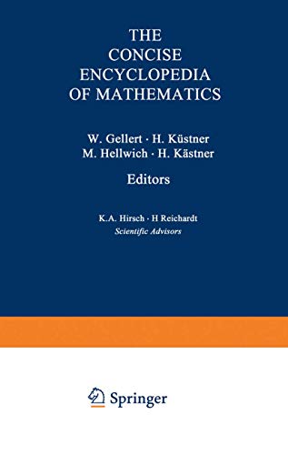 Imagen de archivo de The VNR Concise Encyclopedia of Mathematics a la venta por ThriftBooks-Dallas