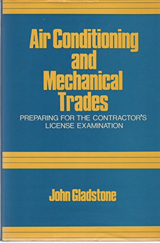 Stock image for Air conditioning and mechanical trades;: Preparing for the contractor's license examination for sale by Jenson Books Inc