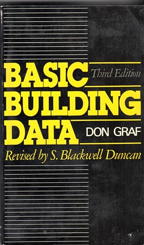 Beispielbild fr Basic Building Data zum Verkauf von Better World Books