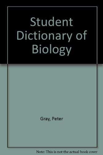 9780442228132: Student Dictionary of Biology