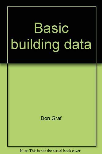 9780442229290: Basic building data [Paperback] by Don Graf