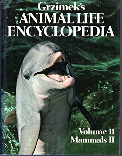 9780442229313: Animal Life Encyclopaedia: Mammals v.11