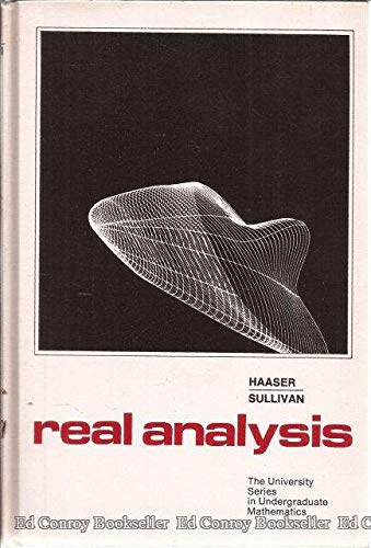 9780442231781: Real Analysis (The university series in mathematics)