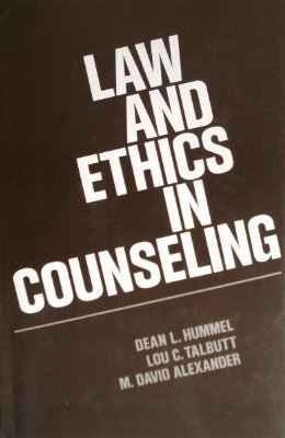 Stock image for Law and ethics in counseling for sale by HPB-Red
