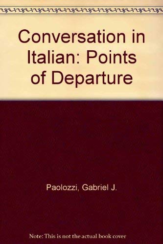 Stock image for Conversation in Italian: Points of Departure for sale by Solr Books