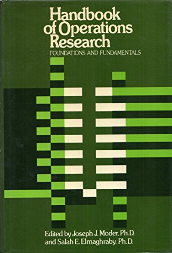 9780442245955: Handbook of Operations Research:Foundations and Fundamentals