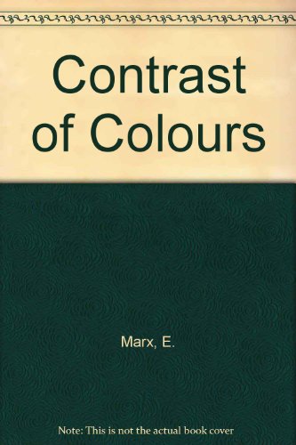 9780442251147: Contrast of Colours