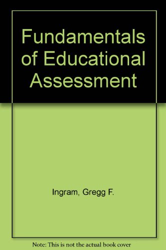 Beispielbild fr Fundamentals of Educational Assessment zum Verkauf von Better World Books