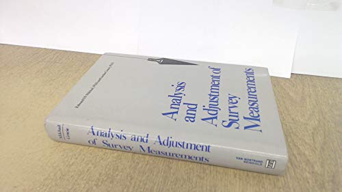 Analysis & Adjustment of Survey Measurements (9780442253691) by Mikhail, Edward M.; Gracie, Gordon