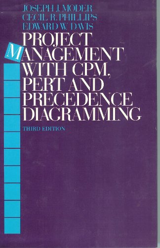 Imagen de archivo de Project Management With Cpm, Pert and Precedence Diagramming a la venta por HPB Inc.