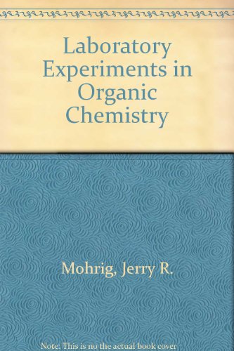 Beispielbild fr Laboratory Experiments in Organic Chemistry zum Verkauf von Better World Books