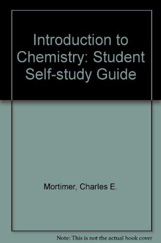 9780442255718: Introduction to Chemistry: Student Self-study Guide