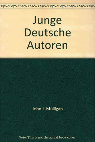 9780442255930: Junge Deutsche Autoren