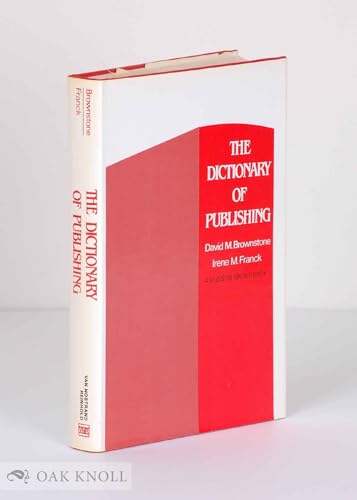 9780442258740: The Dictionary of Publishing