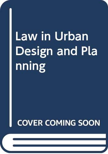 Beispielbild fr Law in Urban Design and Planning: The Invisible Web zum Verkauf von ThriftBooks-Dallas