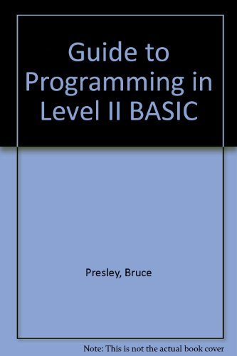 Stock image for A Guide to Programming in Level II Basic for sale by Persephone's Books