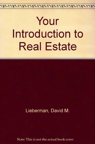9780442260149: Your Introduction to Real Estate