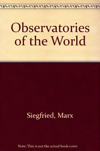 Stock image for Observatories of the World (English and German Edition) for sale by HPB-Emerald