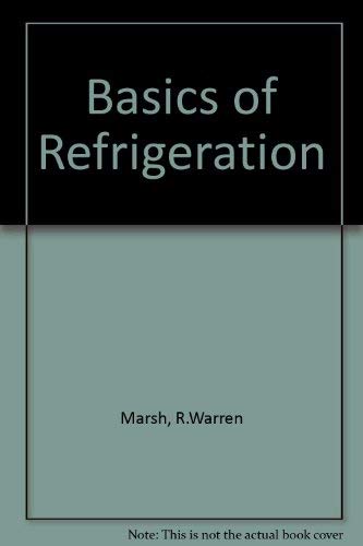 9780442262730: Basics of Refrigeration