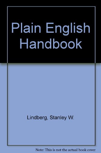 Van Nostrand's plain English handbook (9780442263553) by Stanley W. Lindberg; J. Martyn Walsh