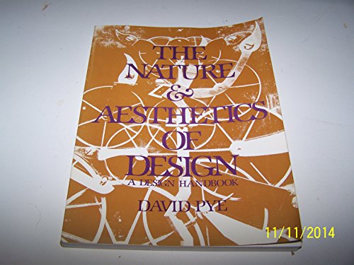 Imagen de archivo de The nature and aesthetics of design a la venta por Half Price Books Inc.