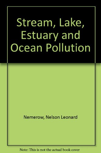 Imagen de archivo de Stream, Lake, Estuary and Ocean Pollution a la venta por RW Books