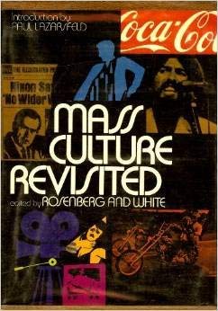 Imagen de archivo de Mass Culture Revisited. a la venta por Better World Books