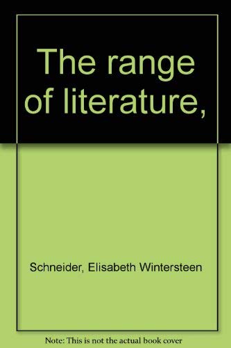 9780442274399: Title: The range of literature