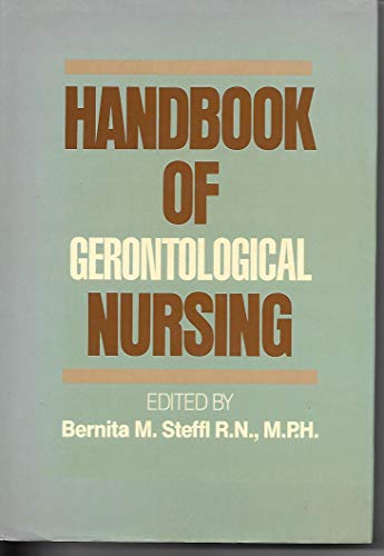 Stock image for Handbook of Gerontological Nursing for sale by Anderson Book