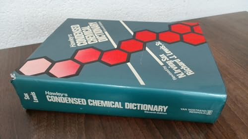 Imagen de archivo de Hawley's Condensed Chemical Dictionary a la venta por Better World Books