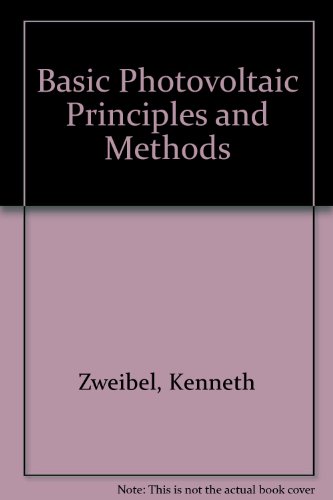 Stock image for Basic photovoltaic principles and methods for sale by HPB-Red