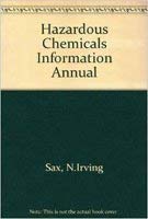 Beispielbild fr Hazardous Chemicals Information Annual, No 2 zum Verkauf von Mispah books
