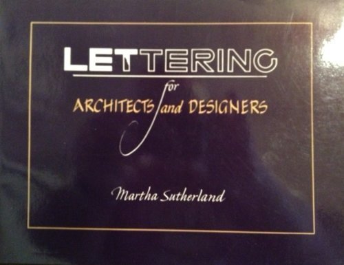 9780442281816: Lettering for architects and designers