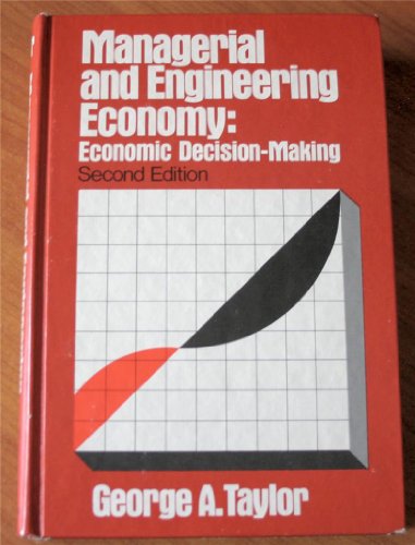 9780442284480: Managerial and engineering economy: Economic decision-making