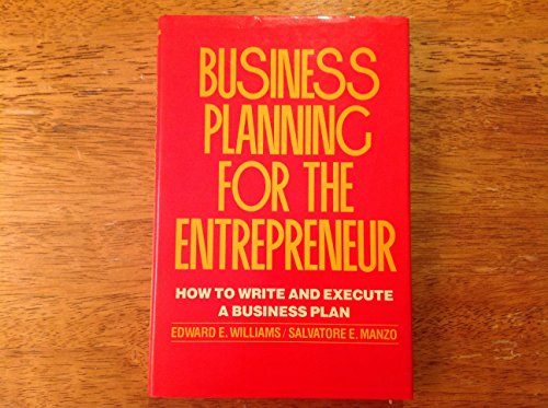 9780442289706: Business Planning for the Entrepreneur