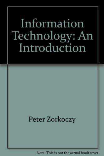 9780442293918: Information technology: An introduction (Communications library) [Taschenbuch...