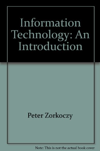 9780442293918: Information technology: An introduction (Communications library)