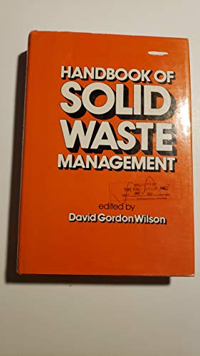 Stock image for Handbook of Solid Waste Management for sale by Better World Books