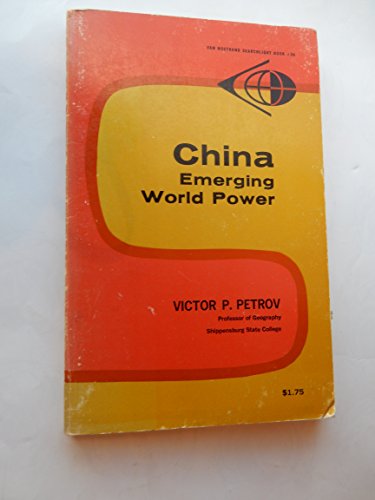 Stock image for China, emerging world power (New searchlight series) for sale by Wonder Book