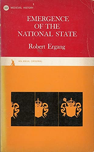 Stock image for Emergence of the national state for sale by Better World Books: West