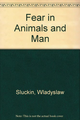 Beispielbild fr Fear in Animals and Man zum Verkauf von Better World Books